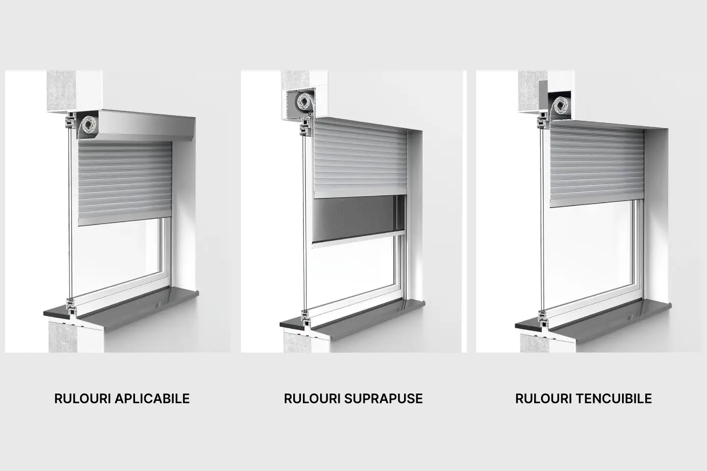 modele rulouri exterioare aluminiu